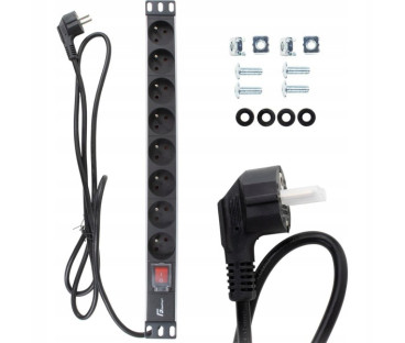 LISTWA ZASILAJĄCA RACK 19 CALI GETFORT LGF-08-Z