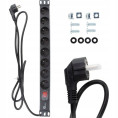 LISTWA ZASILAJĄCA RACK 19 CALI GETFORT LGF-08-Z