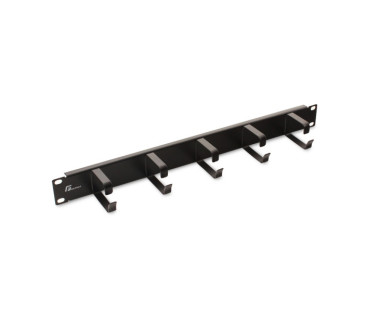 ORGANIZER KABLI 1U POZIOMY METALOWY OGF-MR GETFORT