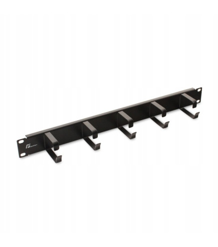 ORGANIZER KABLI 1U POZIOMY METALOWY OGF-MR GETFORT
