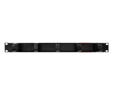ORGANIZER KABLI 1U POZIOMY METALOWY OGF-MR GETFORT