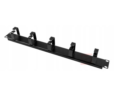 ORGANIZER KABLI 1U POZIOMY METALOWY OGF-MR GETFORT