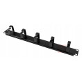 ORGANIZER KABLI 1U POZIOMY METALOWY OGF-MR GETFORT