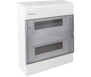 Rozdzielnica modułowa 2x12 natynkowa (N+PE) IP40 SRn-24