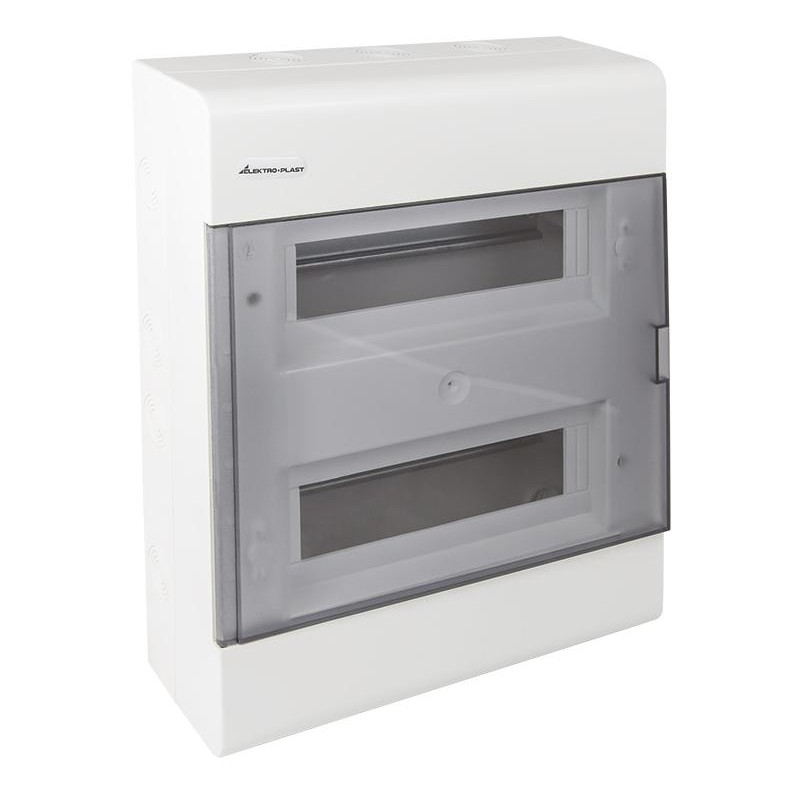 Rozdzielnica modułowa 2x12 natynkowa (N+PE) IP40 SRn-24