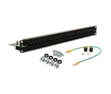PATCH PANEL UTP CAT.5E 24 PORTY PGF-5EUTP24-B5 GETFORT