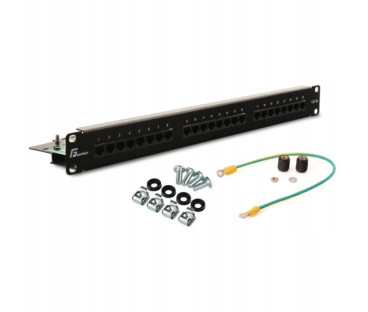 PATCH PANEL UTP CAT.5E 24 PORTY PGF-5EUTP24-B5 GETFORT