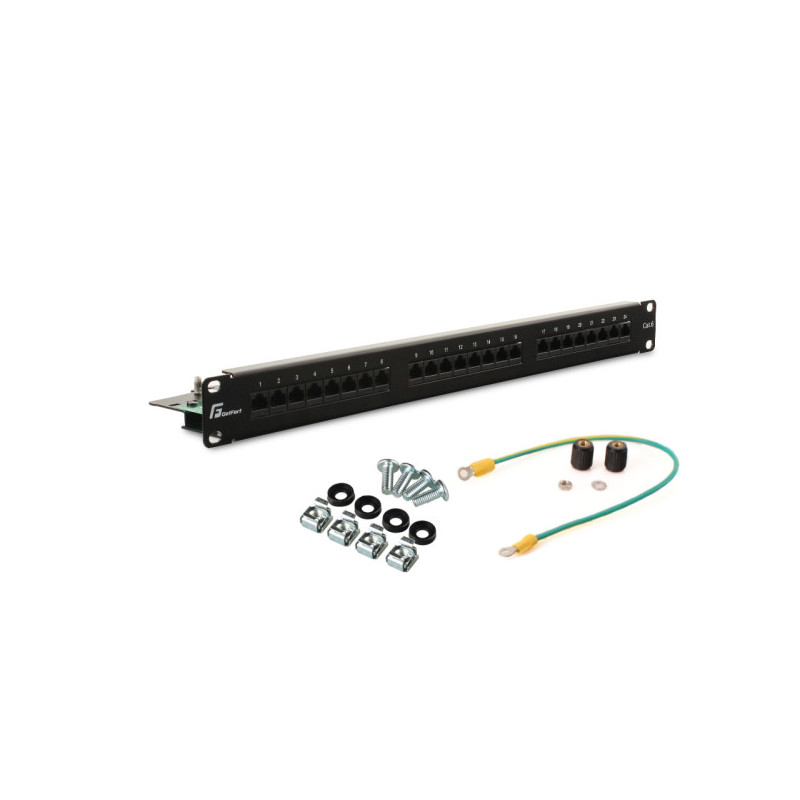 PATCH PANEL UTP CAT.6 24 PORTY PGF-6UTP24-B5 GETFORT
