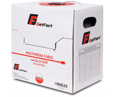 KABEL SKRĘTKA GETFORT PREMIUM CAT.5E U/UTP PVC 305m