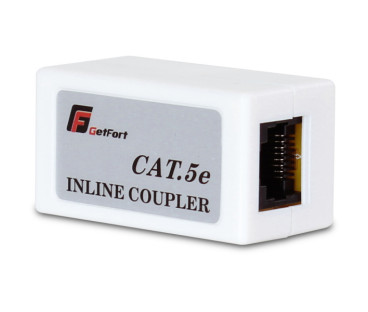 ŁĄCZNIK RJ45 GETFORT CAT.5e (beczka) RJ45-G / RJ45-G