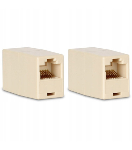 ŁĄCZNIK RJ45 GETFORT CAT.5e (beczka) RJ45-G / RJ45-G LITE
