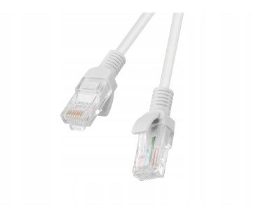 PATCHCORD SKRĘTKA GETFORT CAT.6 UTP 0,5m szary