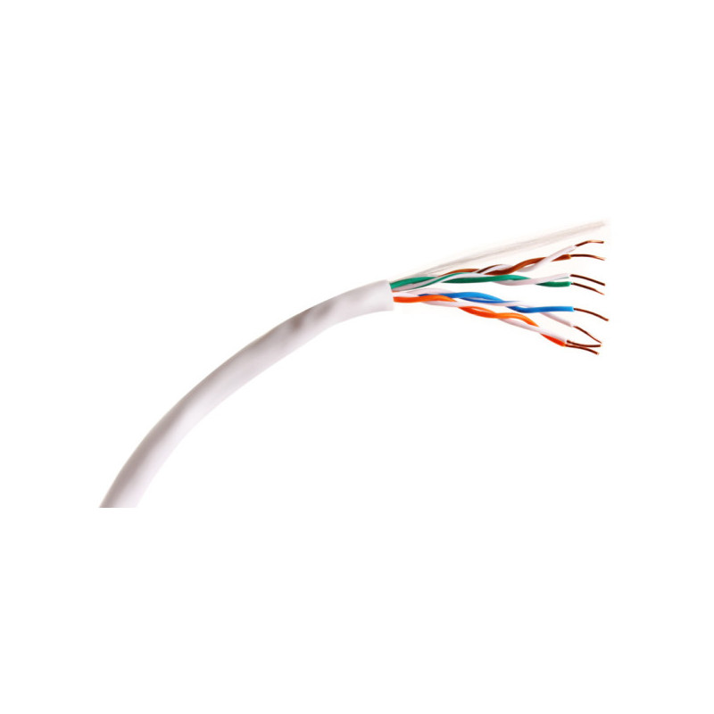 KABEL SKRĘTKA GETFORT PREMIUM CAT.5E U/UTP PVC 1m