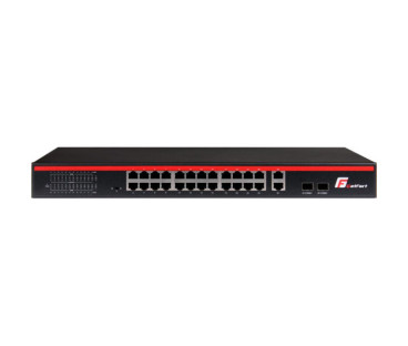 SWITCH POE GETFORT 24FE+2GE+2SFP 250W | Alarmista.pl