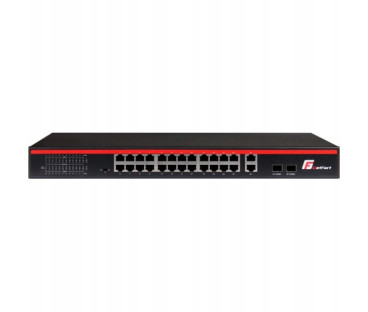 SWITCH POE GETFORT 24FE+2GE+2SFP 250W