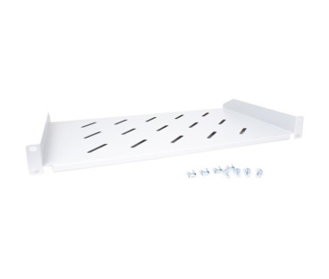 Półka rackowa Getfort 19 cali 1U 270mm Szara | Alarmista.pl