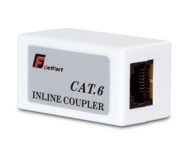 ŁĄCZNIK RJ45 GETFORT CAT.6 (beczka) RJ45-G / RJ45-G