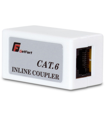 ŁĄCZNIK RJ45 GETFORT CAT.6 (beczka) RJ45-G / RJ45-G