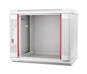 SZAFA RACK GETFORT 19 CALI 9U 600X450 WISZĄCA SZARA