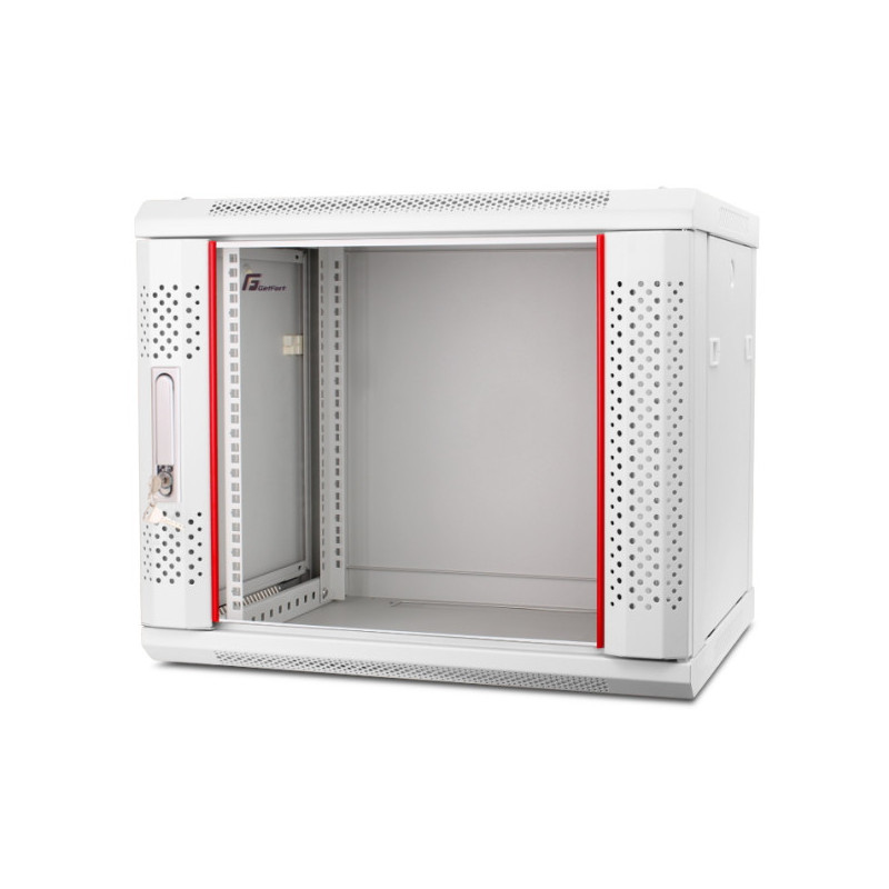 SZAFA RACK GETFORT 19 CALI 9U 600X450 WISZĄCA SZARA