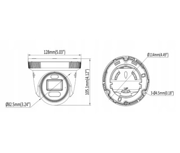 KAMERA IP KENIK KG-8430DAS-ILD-V2 (2.8mm)