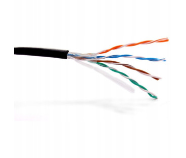 KABEL SKRĘTKA GETFORT PREMIUM CAT.5E U/UTP UV SUCHY 1m