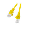 PATCHCORD SKRĘTKA GETFORT CAT.5E UTP 0,25m żółty