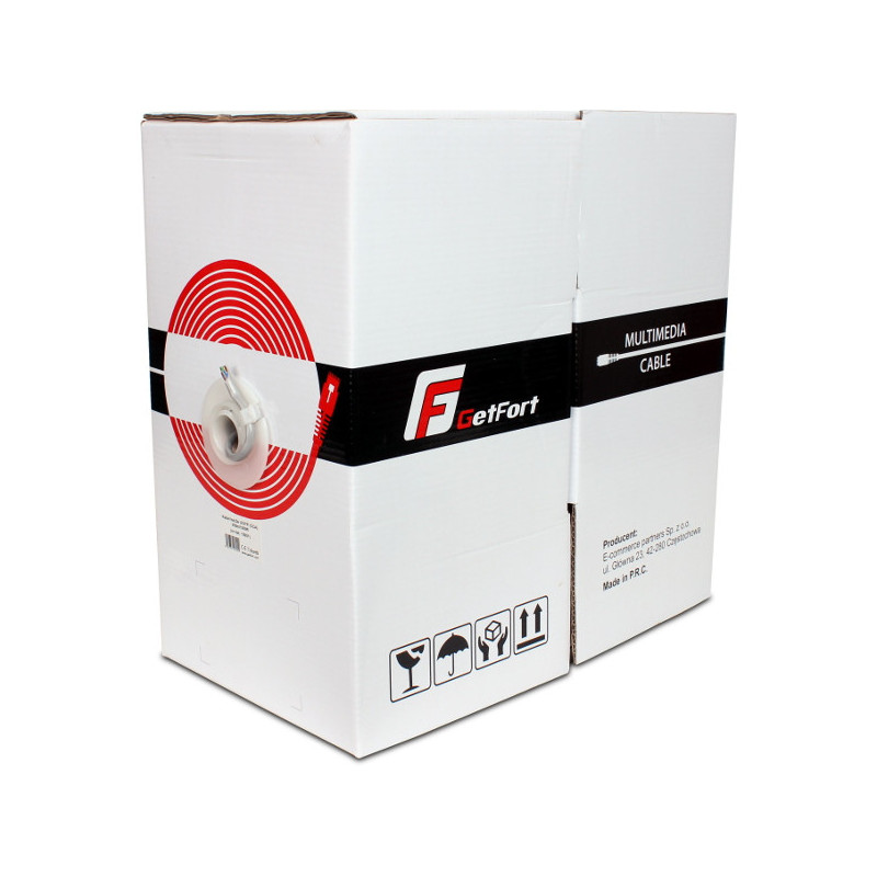 KABEL SKRĘTKA GETFORT CAT.5E U/UTP PVC 305m
