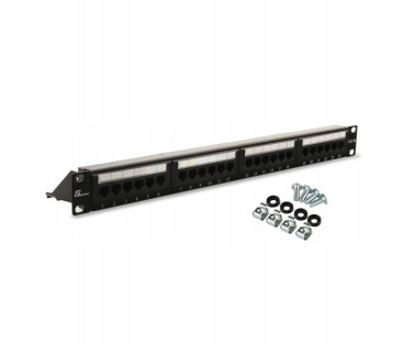 PATCH PANEL UTP CAT.5E 24 PORTY PGF-5EUTP24-B4 GETFORT