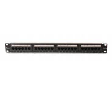 PATCH PANEL UTP CAT.5E 24 PORTY PGF-5EUTP24-B4 GETFORT