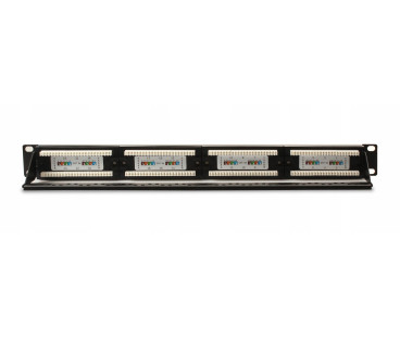 PATCH PANEL UTP CAT.5E 24 PORTY PGF-5EUTP24-B4 GETFORT