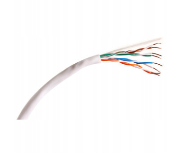 KABEL SKRĘTKA GETFORT CAT.5E U/UTP PVC 1m