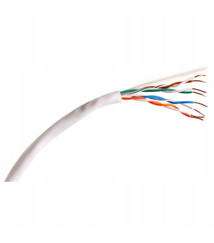 KABEL SKRĘTKA GETFORT CAT.5E U/UTP PVC 1m