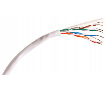 KABEL SKRĘTKA GETFORT CAT.5E U/UTP PVC 1m | Alarmista.pl