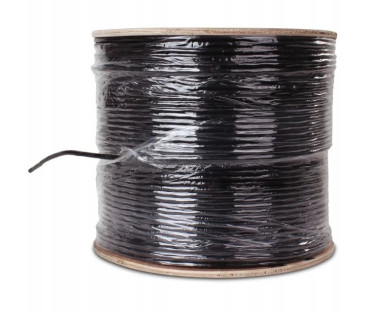 KABEL SKRĘTKA GETFORT CAT.5E U/UTP UV ŻELOWANY 305m | Alarmista.pl