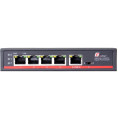 SWITCH POE GETFORT 4GE+1GE 90W (POE-IN)