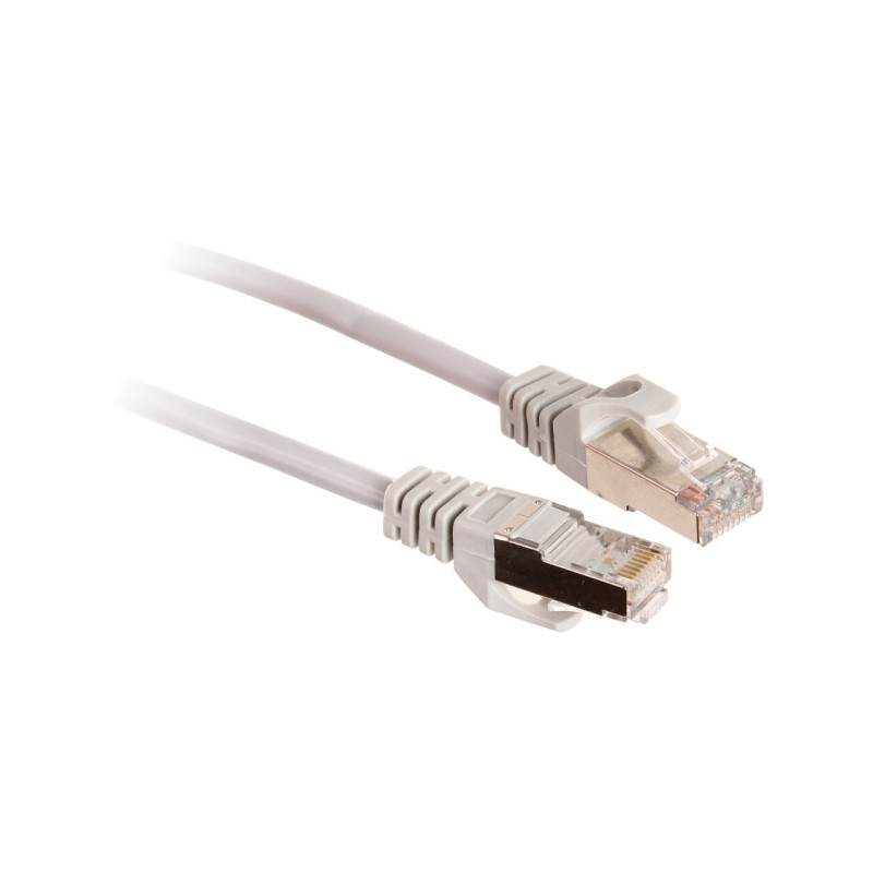PATCHCORD SKRĘTKA GETFORT CAT.6 FTP 0,5m szary