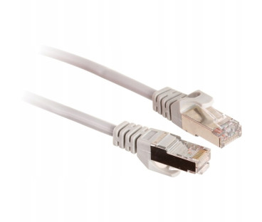 PATCHCORD SKRĘTKA GETFORT CAT.6 FTP 0,5m szary