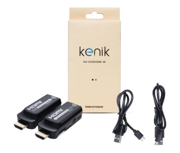 Bezprzewodowy Extender HDMI Kenik KG-EX20HDMI-W