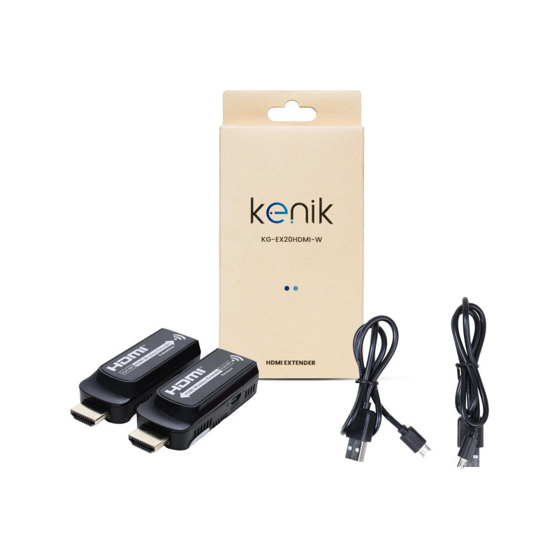 Bezprzewodowy Extender HDMI Kenik KG-EX20HDMI-W