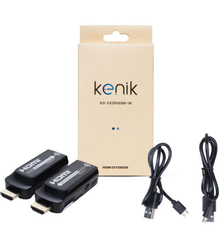 Bezprzewodowy Extender HDMI Kenik KG-EX20HDMI-W