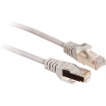 PATCHCORD SKRĘTKA GETFORT CAT.6 FTP 0,25m szary