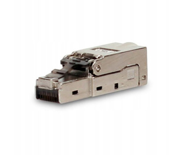 WTYK MODULARNY BEZNARZĘDZIOWY GETFORT RJ45 CAT.6A FTP 8P8C