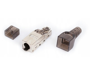 WTYK MODULARNY BEZNARZĘDZIOWY GETFORT RJ45 CAT.6A FTP 8P8C