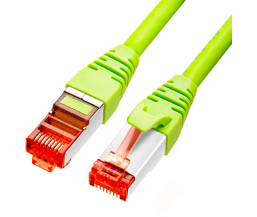 PATCHCORD SKRĘTKA GETFORT CAT.6A S/FTP LSOH 0,5m zielony