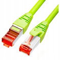 PATCHCORD SKRĘTKA GETFORT CAT.6A S/FTP LSOH 0,5m zielony
