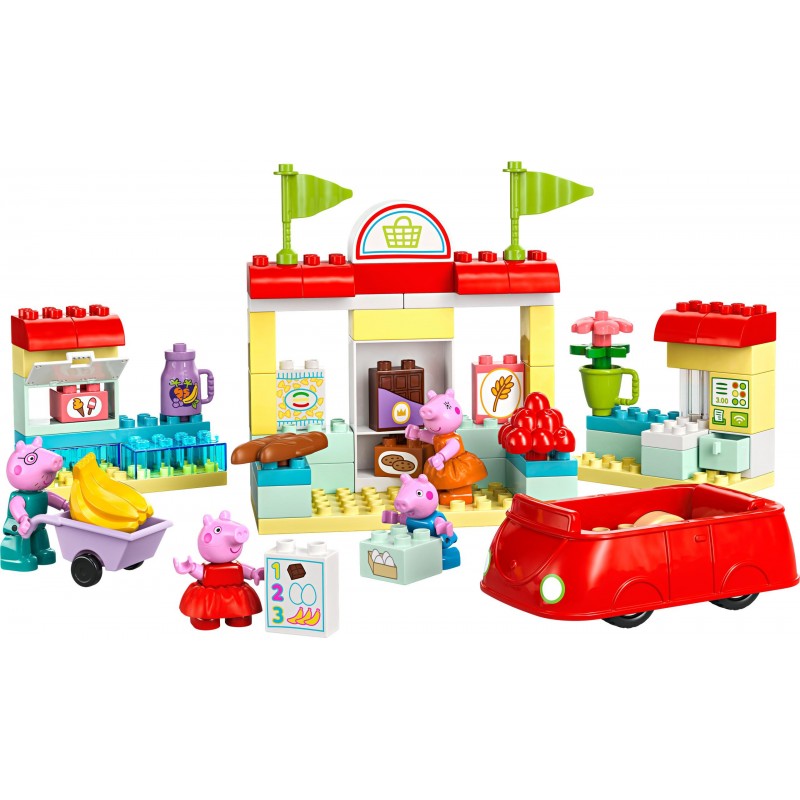 Klocki LEGO Duplo - Peppa i supermarket