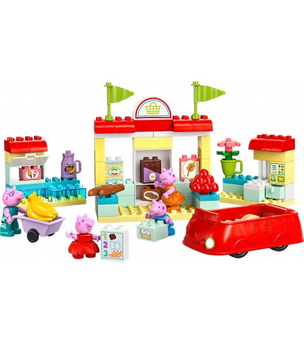 Klocki LEGO Duplo - Peppa i supermarket