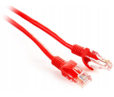 PATCHCORD SKRĘTKA GETFORT CAT.5E UTP 2m czerwony