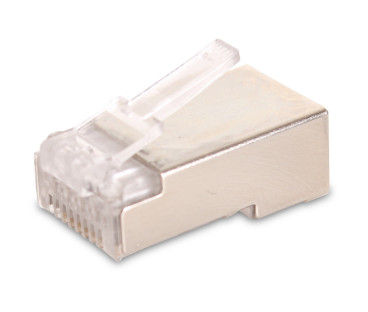 WTYK SIECIOWY GETFORT RJ45 CAT.6 8P8C EKRANOWANY (100SZT)